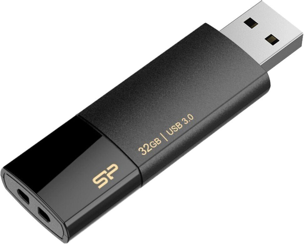 Silicon Power memory USB Blaze B05 32GB USB 3.0 Black цена и информация | Mälupulgad | hansapost.ee
