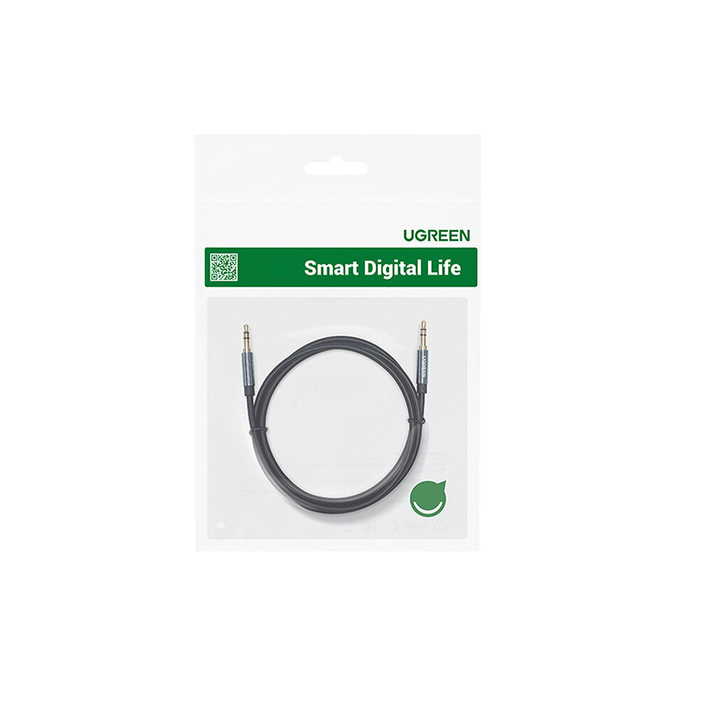 Ugreen audio cable, 2 x mini jack 3.5mm, 0.5 m hind ja info | Mobiiltelefonide kaablid | hansapost.ee