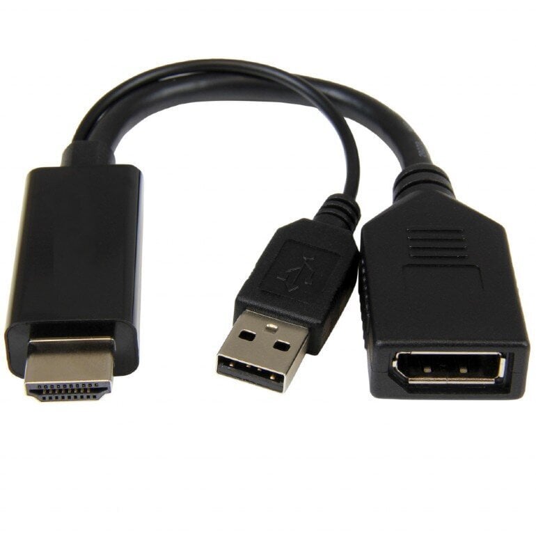 Adapter Cablexpert Active 4K HDMI A-HDMIM-DPF-01 цена и информация | USB adapterid ja jagajad | hansapost.ee