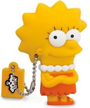 Tribe The Simpsons Lisa 8 GB цена и информация | Mälupulgad | hansapost.ee