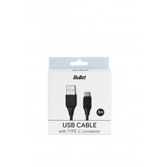 Type C – USB 2.0 juhe, 3 m hind ja info | Mobiiltelefonide kaablid | hansapost.ee