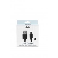 Mikro USB – USB 2.0 juhe, 3 m hind ja info | Mobiiltelefonide kaablid | hansapost.ee