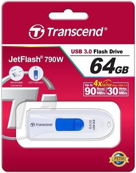 Transcend TS64GJF790W hind ja info | Mälupulgad | hansapost.ee