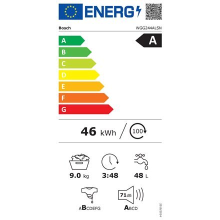 Bosch WGG244ALSN цена и информация | Pesumasinad | hansapost.ee