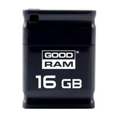 USB mälupulk Goodram UPI2 16GB 2.0, must hind ja info | Mälupulgad | hansapost.ee