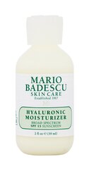 Niisutav näolosjoon Mario Badescu Hyaluronic Moisturizer SPF15 59 ml hind ja info | Mario Badescu Parfüümid, lõhnad ja kosmeetika | hansapost.ee