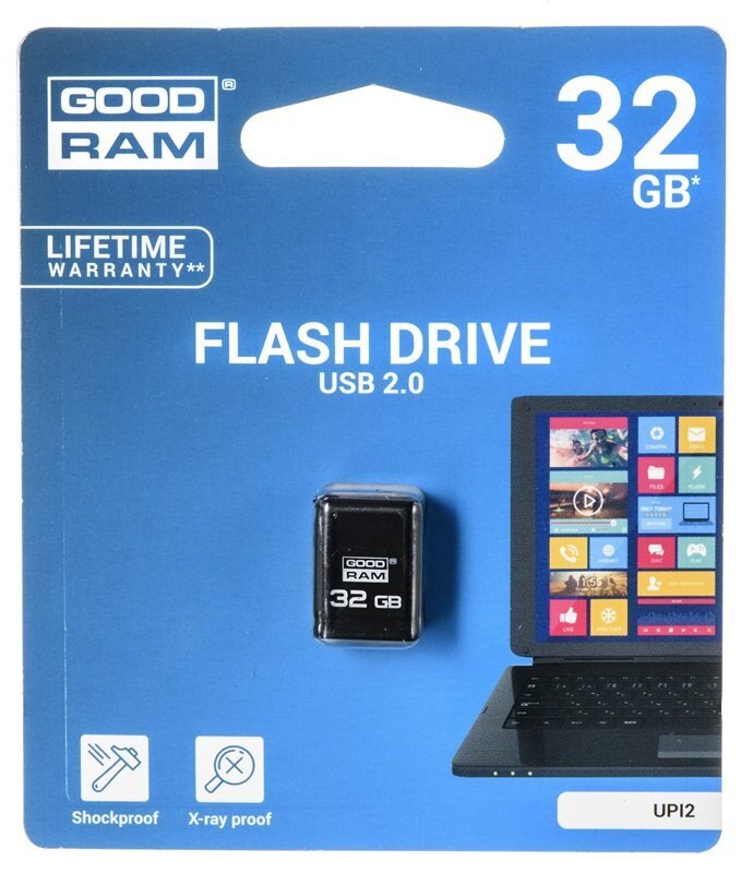 Mälukaart GOODRAM - PICCOLO 32GB USB 2.0 hind ja info | Mälupulgad | hansapost.ee