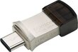 Flashdrive Transcend 64GB JetFlash 890, Silver Plating USB 3.1 Type C цена и информация | Mälupulgad | hansapost.ee