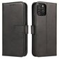 Magnet Case elegant bookcase type case with kickstand for Samsung Galaxy A72 4G black (Black) hind ja info | Telefonide kaitsekaaned ja -ümbrised | hansapost.ee
