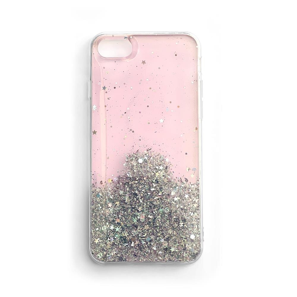 Wozinsky Star Glitter Shining Cover for Samsung Galaxy A32 4G pink (Pink) hind ja info | Telefonide kaitsekaaned ja -ümbrised | hansapost.ee