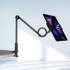 Wozinsky long flexible phone and tablet holder black (WTHBK5) цена и информация | Держатели для телефонов | hansapost.ee