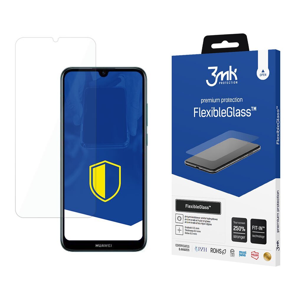 3mk FlexibleGlass Huawei Y6 2019 hind ja info | Ekraani kaitseklaasid ja kaitsekiled | hansapost.ee