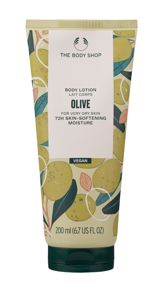 Toitev kehakreem The Body Shop Olive 200 ml цена и информация | Kehakreemid, kehaõlid ja losjoonid | hansapost.ee