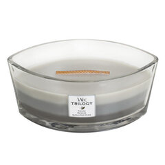 WoodWick Warm Woods Trilogy Ship - Warm Candle 453.6g hind ja info | Küünlad, küünlajalad | hansapost.ee