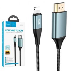 Kaabli (juhtme) adapter / adapter Lightning -> Hdmi Converter Hoco UA15 цена и информация | Адаптеры и USB-hub | hansapost.ee