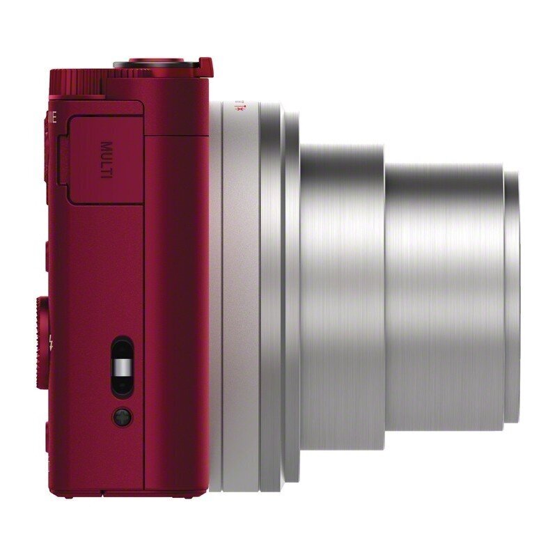 Sony 30x suumiga kompaktkaamera, punane DSC-WX500R hind ja info | Fotoaparaadid | hansapost.ee