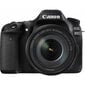 Canon EOS 80D + EF-S 18-135 mm IS USM komplekt, must hind ja info | Fotoaparaadid | hansapost.ee