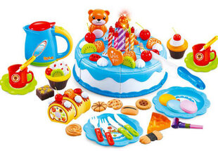 Детский торт, 80 шт, синий цена и информация | Развивающие игрушки для детей | hansapost.ee