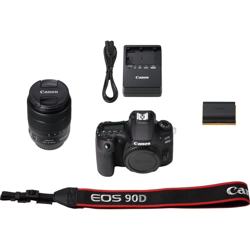 Canon EOS 90D 18-135mm IS USM hind ja info | Fotoaparaadid | hansapost.ee