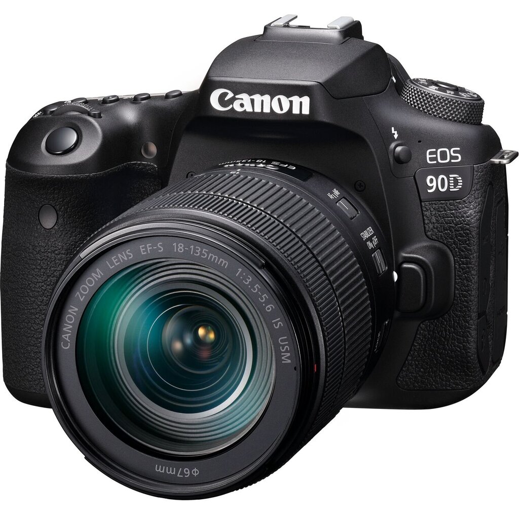 Canon EOS 90D 18-135mm IS USM цена и информация | Fotoaparaadid | hansapost.ee