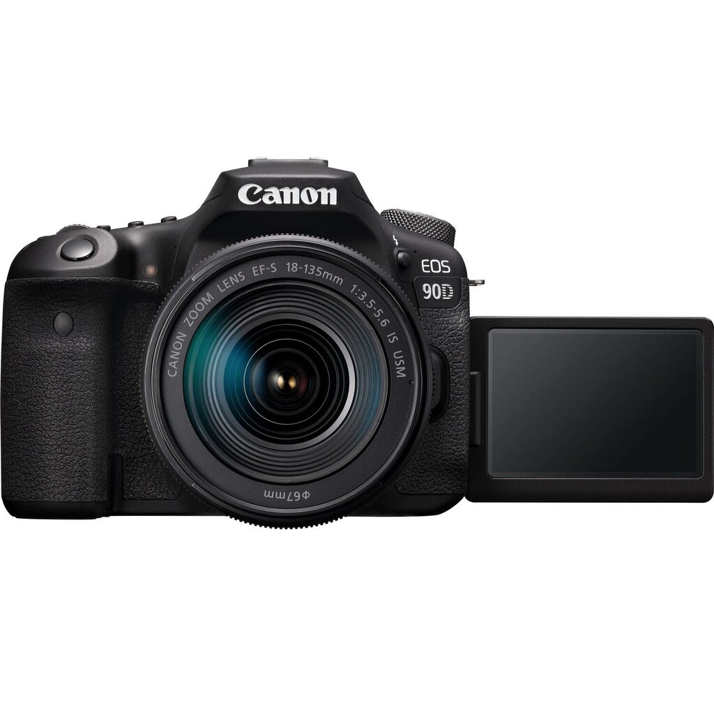 Canon EOS 90D 18-135mm IS USM цена и информация | Fotoaparaadid | hansapost.ee