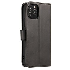 Magnet Case elegantne raamaturiiuli tüüpi ümbris tugialusega LG K62 / K52 / K42 must (must) jaoks hind ja info | LG Mobiiltelefonid, fotokaamerad, nutiseadmed | hansapost.ee