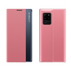 Uus Sleep Case Raamatukasti tüüpi ümbris tugifunktsiooniga Samsung Galaxy A52s 5G / A52 5G / A52 4G roosa (roosa) hind ja info | Telefonide kaitsekaaned ja -ümbrised | hansapost.ee