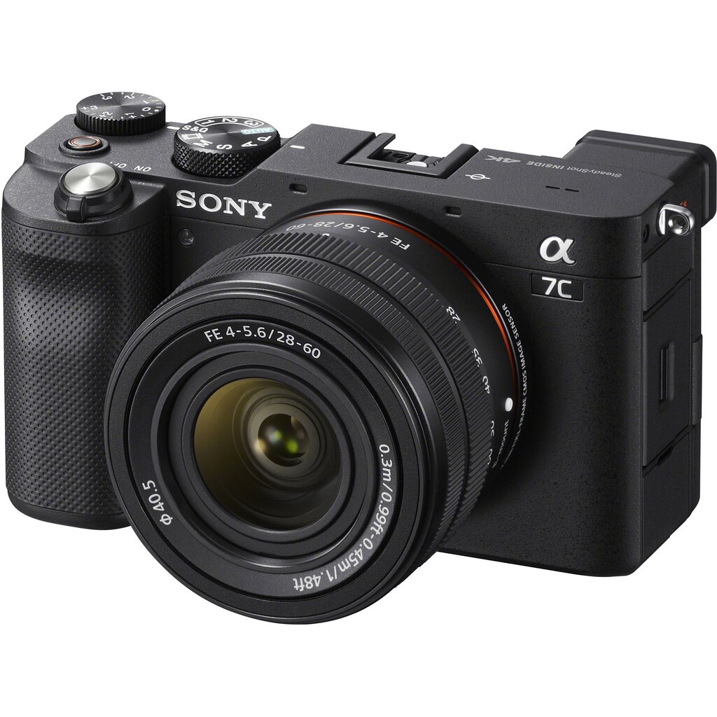 Sony A7C 28-60mm (Black) | (ILCE-7CL/B) | (α7C) | (Alpha 7C) цена и информация | Fotoaparaadid | hansapost.ee