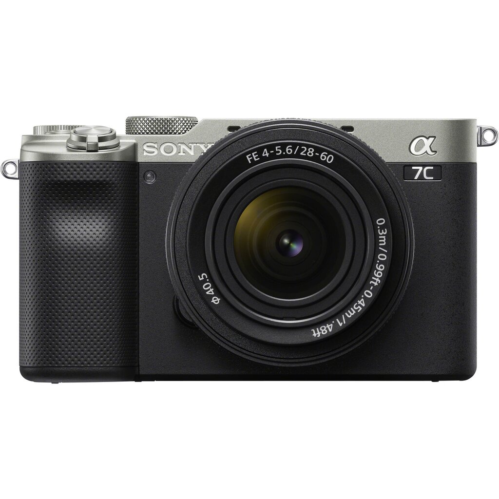 Sony A7C 28-60mm (Silver) | (ILCE-7CL/S) | (α7C) | (Alpha 7C) цена и информация | Fotoaparaadid | hansapost.ee