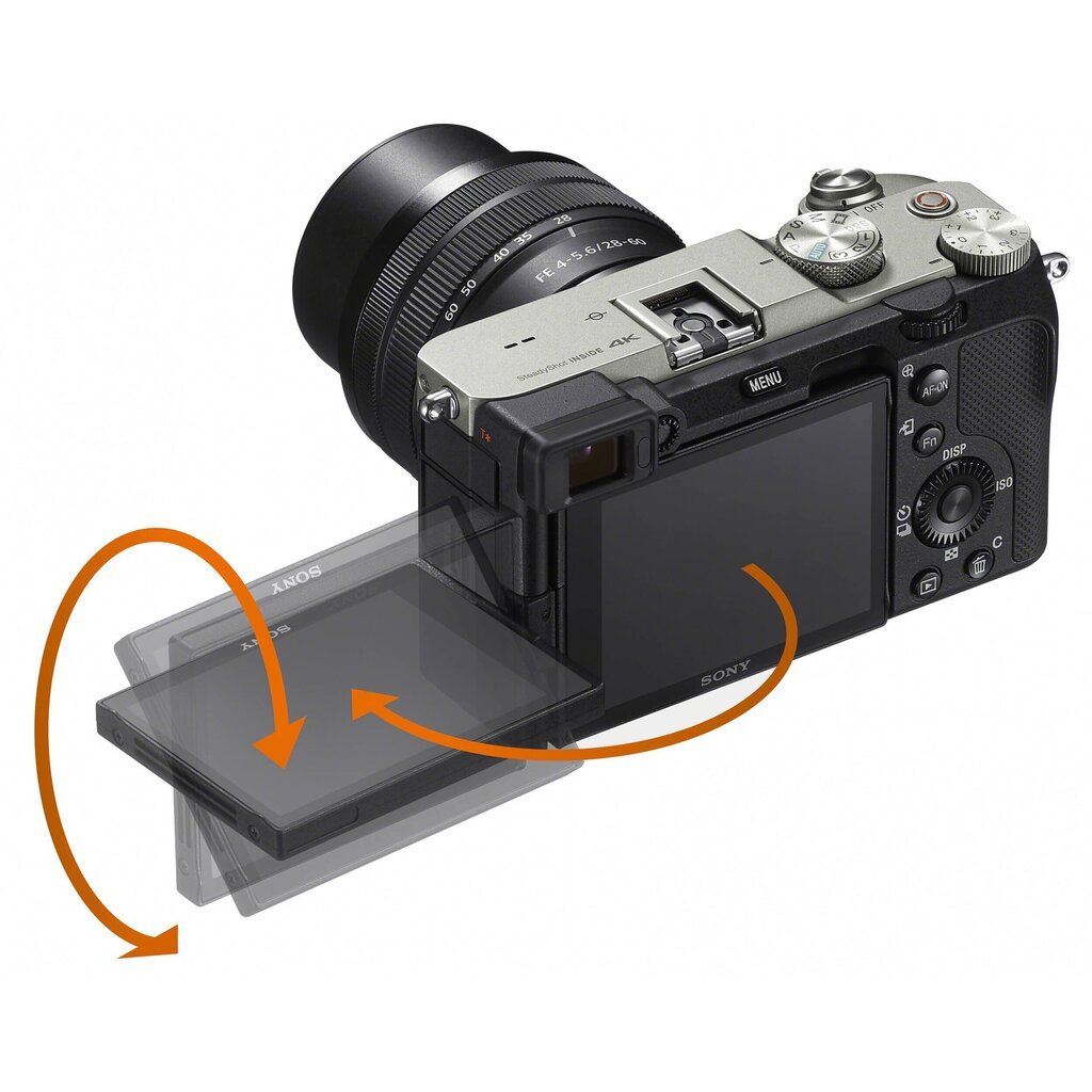 Sony A7C 28-60mm (Silver) | (ILCE-7CL/S) | (α7C) | (Alpha 7C) цена и информация | Fotoaparaadid | hansapost.ee