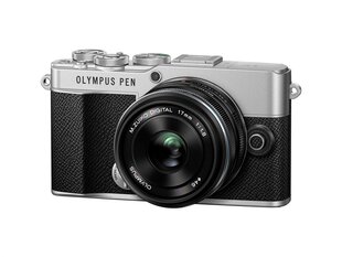 Olympus PEN E-P7 + 17mm F1.8, Silver цена и информация | Фотоаппараты | hansapost.ee