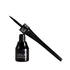 Gabriella Salvete Liquid Contour silmalainer 4 ml, 01 Black hind ja info | Lauvärvid, ripsmetušid ja silmapliiatsid | hansapost.ee