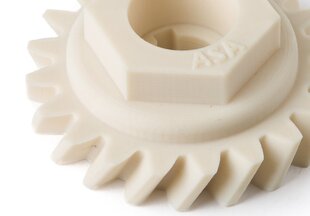 Пластик Fiberlogy ASA для 3D печати, 1.75 мм, 0.75 кг, белый цена и информация | Смарттехника и аксессуары | hansapost.ee
