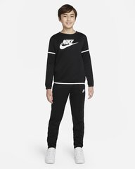 Nike laste dressikomplekt NSW POLY FUTURA HBR TS, must-valge hind ja info | Poiste riiete komplektid | hansapost.ee