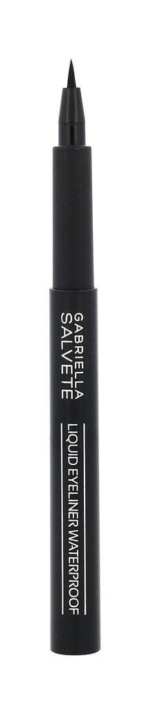 Gabriella Salvete Liquid Eyeliner silmalainer 1,2 ml, toon nr 01 цена и информация | Lauvärvid, ripsmetušid ja silmapliiatsid | hansapost.ee