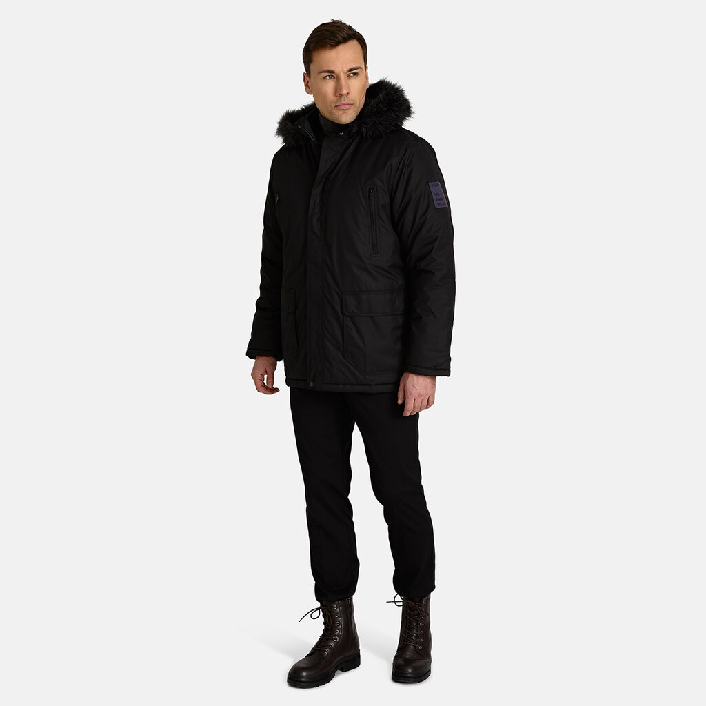 Huppa meeste talveparka ROMAN, 300g, must hind ja info | Joped meestele | hansapost.ee