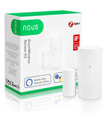 Nutikas ukse- ja aknaandur Nous E3 ZigBee, Tuya / Smart Life hind ja info | Andurid, sensorid | hansapost.ee