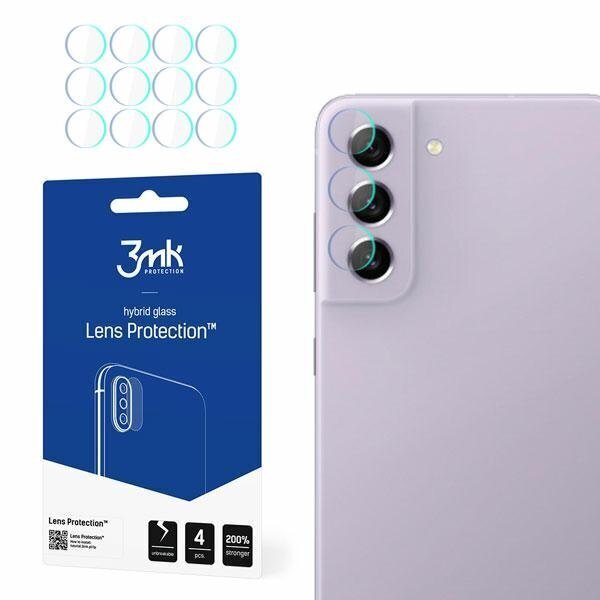 3MK kaamerakaitse Samsung Galaxy S21 FE 5G цена и информация | Ekraani kaitseklaasid ja kaitsekiled | hansapost.ee
