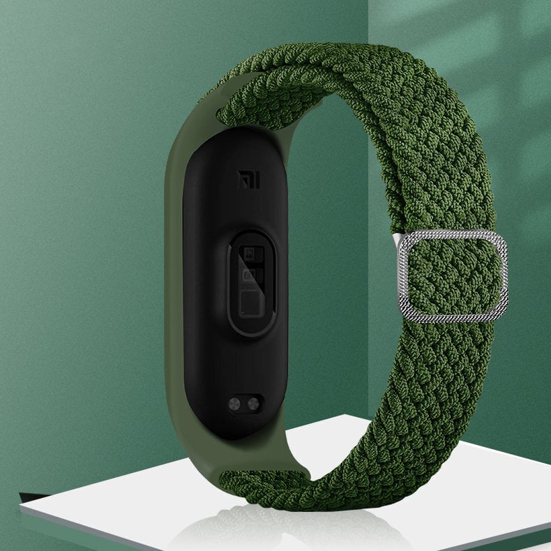 Strap Fabric Band For Xiaomi Mi Band 6/5/4/3 цена и информация | Nutikellade aksessuaarid ja tarvikud | hansapost.ee