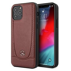 Mercedes MEHCP12MARMRE iPhone 12/12 Pro hind ja info | Telefonide kaitsekaaned ja -ümbrised | hansapost.ee