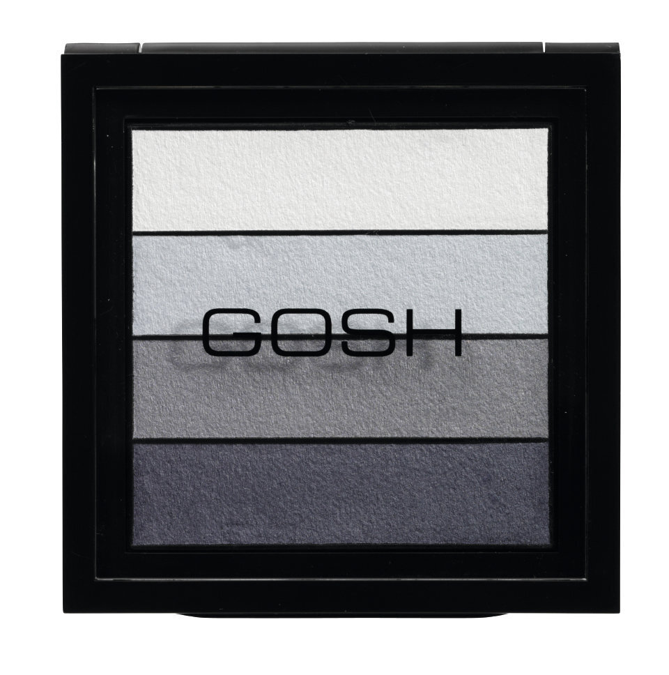 Lauvärvipalett Gosh Smokey Eyes Palette 8 g, 04 Blue hind ja info | Lauvärvid, ripsmetušid ja silmapliiatsid | hansapost.ee