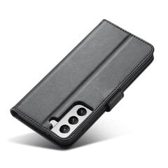 Magnet Case elegant case cover cover with a flap and stand function for Samsung Galaxy S22 Ultra black (Black) цена и информация | Чехлы для телефонов | hansapost.ee