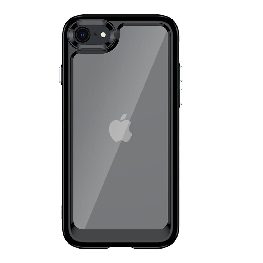 Outer Space Case ümbris iPhone SE 2022 / SE 2020 / iPhone 8 / iPhone 7 kõvakaane ja musta geelraamiga hind ja info | Telefonide kaitsekaaned ja -ümbrised | hansapost.ee