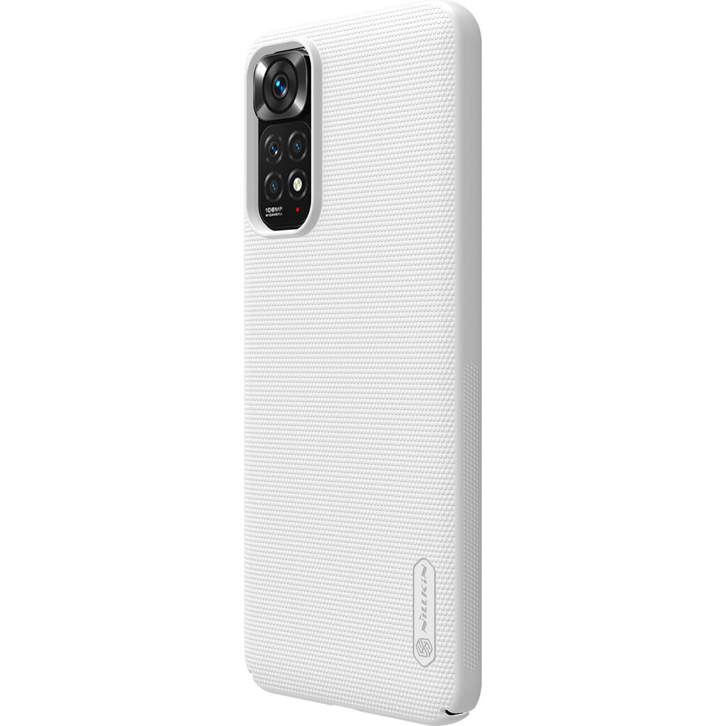 Nillkin Super Frosted Shield karastatud kate + alus Xiaomi Redmi Note 11S / Note 11 jaoks valge hind ja info | Telefonide kaitsekaaned ja -ümbrised | hansapost.ee