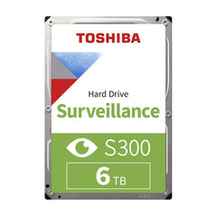Toshiba S300 6 TB Buffer 256 MB hind ja info | Toshiba Arvuti komponendid | hansapost.ee