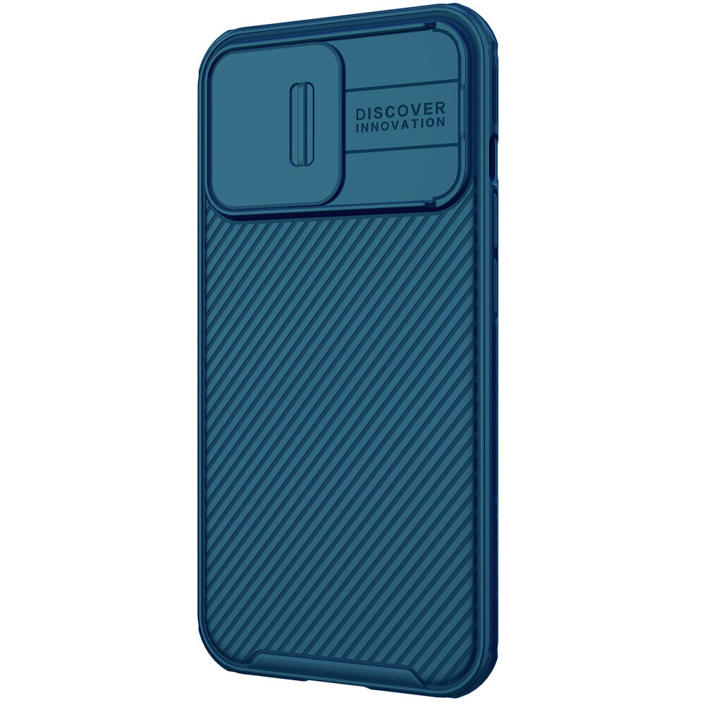 Nillkin CamShield Pro Case Durable Cover with camera protection shield for iPhone 13 Pro blue (Light blue || Niebieski) цена и информация | Telefonide kaitsekaaned ja -ümbrised | hansapost.ee