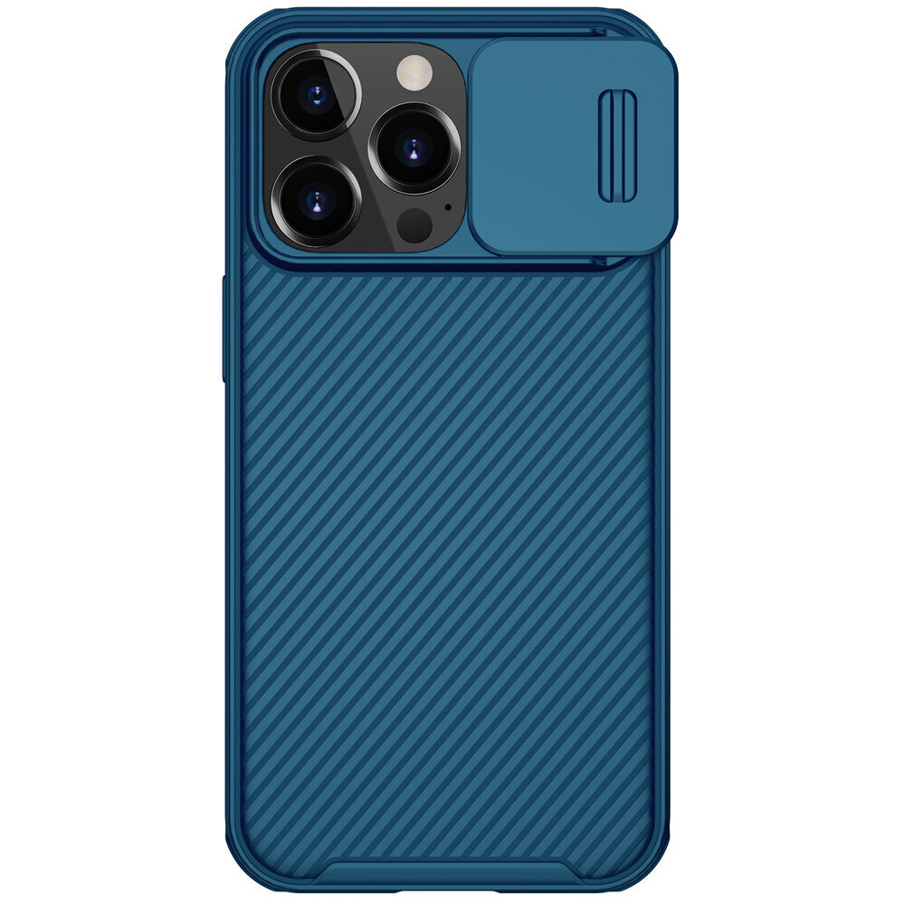 Nillkin CamShield Pro Case Durable Cover with camera protection shield for iPhone 13 Pro blue (Light blue || Niebieski) hind ja info | Telefonide kaitsekaaned ja -ümbrised | hansapost.ee