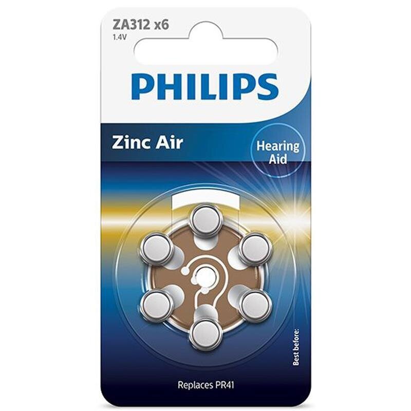 Philips ZA312 цена и информация | Patareid | hansapost.ee