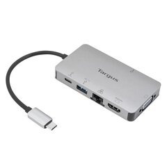Notebook dock Targus USB-C, 4K HDMI/VGA (100 W) hind ja info | USB adapterid ja jagajad | hansapost.ee