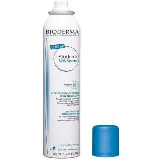 Sügelemise sprei Bioderma Atoderm SOS, 200 ml hind ja info | Laste ja ema kosmeetika | hansapost.ee